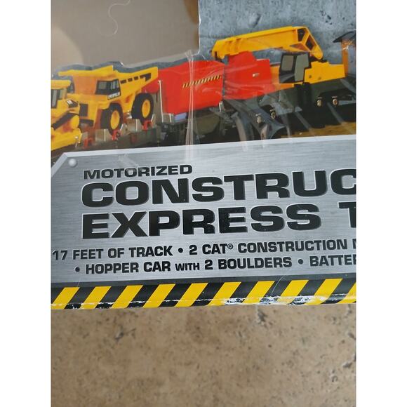 Toy State CAT Caterpillar Construction Express TRAIN TRACKS 8 STRAIGHT Replaceme - Picture 10 of 16